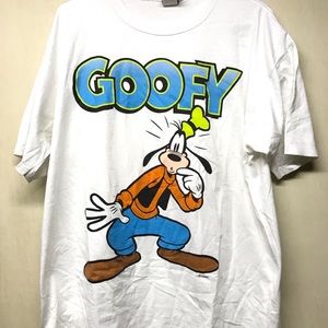 🔥NWT VTG DISNEY GOOFY SHIRT Mickey Mouse RARE 90s